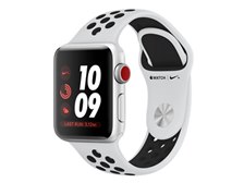 Apple Apple Watch Nike+ Series 3 GPS+Cellularモデル 38mm MQM72J/A [ピュアプラチナ/ブラック Nikeスポーツバンド]投稿画像・動画 - 価格.com