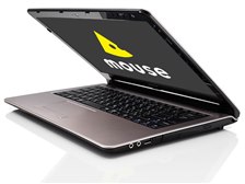 マウス MB-E400XN 14型液晶　薄型・コンパクト/Office/Win マウス『m-Book X400』レビュー 薄くて軽くて高性能！マグネシウム合金