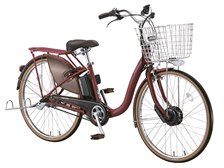 楓　新品部品多数 ブリヂストン フロンティアロイヤル 2018 電動自転車 ブリヂストン フロンティアロイヤル F4RB48 [F.Xベルベットローズ] +
