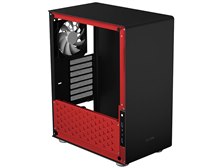 PCケース　JONSBO U4BR JONSBO PCケース U4 シリーズ U4BR ブラック/レッド の通販