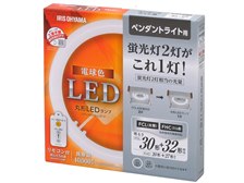 アイリスオーヤマ ECOHiLUX LDCL3032SS/L/27-P [電球色] 価格