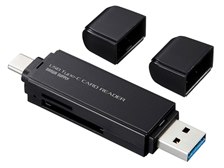 サンワサプライ ADR-3TCMS6BK [USB/USB Type-C ブラック] 価格比較