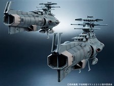 【台座付】【中古】輝艦大全1/2000地球連邦主力戦艦ドレッドノート級2隻セット BANDAI 輝艦大全 1/2000 地球連邦主力戦艦ドレッドノート級 2隻