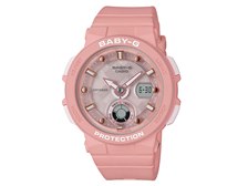 【即納新品】BABY-G ビーチ・トラベラー・シリーズ BGA-250-4AJF （ピンク） 腕時計
