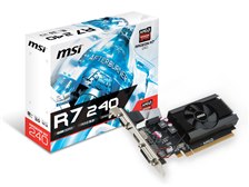 MSI R7 240 2GD3 64b LP [PCIExp 2GB] 価格比較 - 価格.com