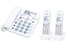 パナソニック Panasonic コードレス 電話 ホワイト 電話機 親機 VE-GD36-W 子機 KX-FKD558-W 通電確認済 パナソニック RU・RU・RU VE-GD36DW-W [ホワイト] 価格比較 - 価格.com