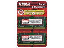 UMAX Castor DCSoD4-2400-32GB [SODIMM DDR4 PC4-19200 16GB 2枚組