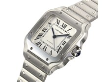 ［正規品］CartierサントスドゥカルティエMM WSSA0010 closer0510_696312