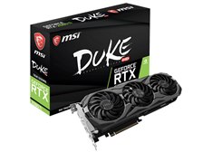 MSI GeForce RTX 2080 Ti DUKE 11G OC [PCIExp 11GB] 価格比較 - 価格.com