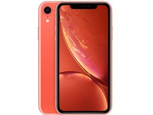 7,820円iPhone XR 64GB コーラル SIMフリー 6.1inch