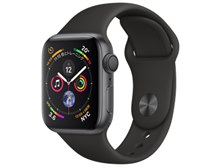 Apple Apple Watch Series 4 GPSモデル 40mm MU662J/A [ブラックスポーツバンド]投稿画像・動画 -  価格.com