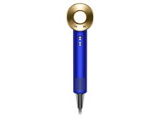 Dyson - Dyson Supersonic Ionic レザー調ボックス ブルー/ゴールド 金箔が貼られていることよりも、金箔を貼ろうした努力に感動する