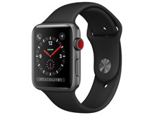 Apple Apple Watch Series 3 GPS+Cellularモデル 42mm MTH22J/A [ブラックスポーツバンド] 価格比較  - 価格.com