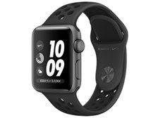 Apple Apple Watch Nike+ Series 3 GPSモデル 38mm MTF12J/A  [アンスラサイト/ブラックNikeスポーツバンド] 価格比較 - 価格.com