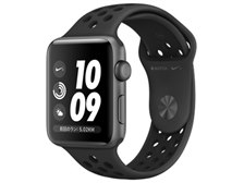 Apple Apple Watch Nike+ Series 3 GPSモデル 42mm MTF42J/A  [アンスラサイト/ブラックNikeスポーツバンド] 価格比較 - 価格.com