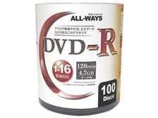 リーダーメディアテクノ ALL-WAYS AL-S100P [DVD-R 16倍速 100枚組