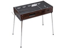 ファストBBQグリル ＜800＞(ブラウン) - アウトドア・キャンプ