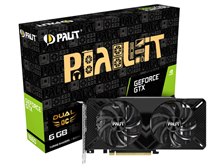 グラフィックボード・グラボ・ビデオカード Palit GeForce GTX 1660 Dual OC 6GB GDDR5 Palit Microsystems NE51660S18J9-1161A (GeForce GTX1660 6GB