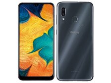 新品 Galaxy A30 黒 SIMﾌﾘｰ U8647ネットワーク利用制限確認 ...