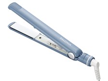 ストレートヘアアイロン ホワイトとブルー I-ne SALONIA ストレートヘアアイロン 24mm SL-004VBL