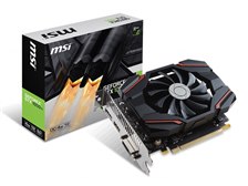 MSI GeForce GTX 1050 Ti 4G OCV2 [PCIExp 4GB] 価格比較 - 価格.com