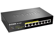 D-Link 8ポートPoE+スイッチングハブ DGS-1008P 付属品完備 D-Link DGS-1008P/D1 価格比較 - 価格.com