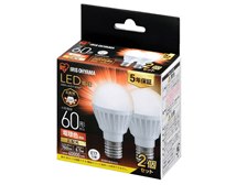 アイリスオーヤマ ECOHiLUX LDA7L-G-E17-6T62P [電球色] 価格比較