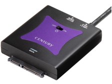 センチュリー 裸族の頭 USB3.1 Gen2 アダプター CRASU31 [黒/紫] 価格 