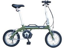 あさひ　アウトランク　OUTRUNK 折りたたみ自転車 グリーン 神崎のナナメ読み: 小型折りたたみ自転車「OUTRUNK（アウト