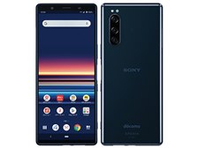 ②【SIMフリー/新品未使用】docomo Xperia5 SO-01M/ブルー