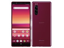 ④【SIMフリー/新品未使用】docomo Xperia5 SO-01M/レッド