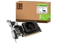 玄人志向 ビデオカードGEFORCE GT 710搭載 ロープロファイル 空冷FAN GF-GT710-E1GB/LP 玄人志向 GF-GT710-E1GB/LP/P [PCIExp 1GB] 価格比較 - 価格.com
