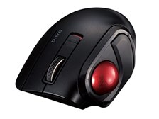 【新品】エレコムマウスBluetoothトラックボールM-MT1BRSBK Bluetooth（R）モバイルトラックボール（親指操作タイプ） - M-MT1BRSBK