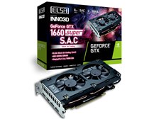 ELSA ELSA GeForce GTX 1660 Super S.A.C GD1660-6GERSS [PCIExp 6GB 