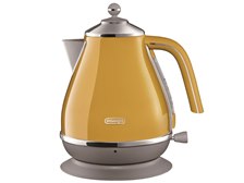 【美品】DeLonghiデロンギ 電気ケトルニューヨークイエロー デロンギ アイコナ・キャピタルズ KBOC1200J-Y [ニューヨーク