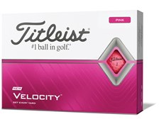 タイトリスト VELOCITY 24球【未使用】希少　ピンク Amazon.co.jp: Titleist ベロシティ ピンク ゴルフボール