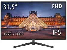 JAPANNEXT 31.5インチ VAパネル搭載 FWXGA(1366x768)解像度 液晶モニター JN-SV322HD HDMI  ビデオ/音声入力端子 コンポーネント入力端子 デジタル音声出力端子 USB再生対応 サイネージ