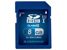 グリーンハウス GH-SDHCUB8G [8GB] 価格比較 - 価格.com