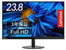 PC/タブレット ディスプレイ Lenovo ThinkVision S24e-10 フルHD対応 61CAKAR1J3 [23.8インチ 黒 
