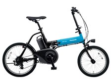 Panasonic BE-ELW073A 電動アシスト自転車 パナソニック オフタイム BE-ELW073A-V [ターコイズ×ブラック] +