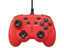サイバーガジェット Cyber ワイヤードコントローラー ミニ Ps4 Switch用 Cy Nsp4wcm Re レッド 価格比較 価格 Com