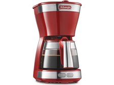 【未使用】デロンギ　コーヒーメーカー アクティブ ICM12011J-w デロンギ アクティブ ICM12011J-R [パッションレッド] 価格比較