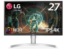 PC/タブレット ディスプレイ LGエレクトロニクス 27UL500-W [27インチ シルバー] Amazon限定モデル 