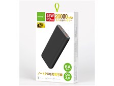 モバイルバッテリー PD対応 HD-MBPD45W20000BTBK HI-DISC HD-MBPD45W20000BTBK 価格比較 - 価格.com