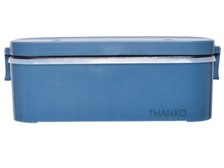 THANKO おひとりさま用超高速弁当箱炊飯器 おひとりさま用超高速弁当箱炊飯器(白/藍色/さくら色) | 【公式