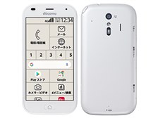 【超美品・おまけ付】docomo らくらくスマートフォン F-42A ホワイト