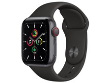 Apple Apple Watch SE GPS+Cellularモデル 40mm MYEK2J/A [ブラックスポーツバンド] 価格比較 -  価格.com