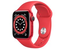 Apple Apple Watch Series 6 GPSモデル 40mm M00A3J/A [(PRODUCT)RED 