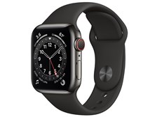 Applewatchseries6 40mmグラファイトステンレススチールケース