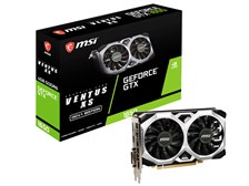 未開封MSI GeForce GTX 1650 SUPER VENTUS XS GeForce GTX 1650 SUPER VENTUS XS OC